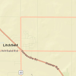 Litchfield Street Map