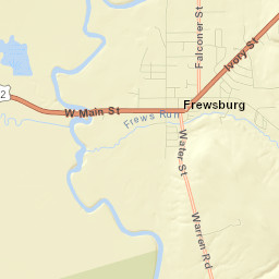 Frewsburg Street Map