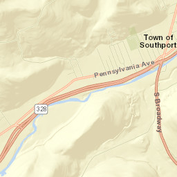 Southport Street Map