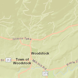 Woodstock Street Map
