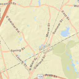 Mansfield Street Map