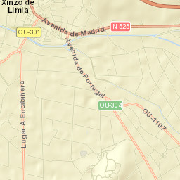 Xinzo de Limia Street Map