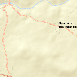Manzanal de los Infantes Street Map