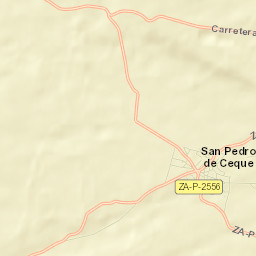 San Pedro de Ceque Street Map