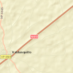 Valdunquillo Street Map
