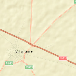 Villarramiel Street Map