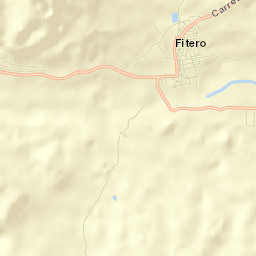 Fitero Street Map