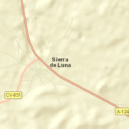 Sierra de Luna Street Map