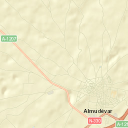 Almudévar Street Map