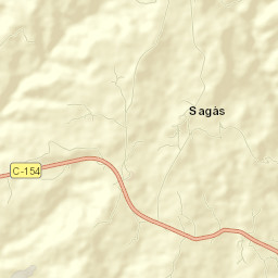 Sagàs Street Map