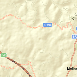 Castel Chiodato Street Map