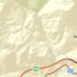 Cineto Romano Street Map