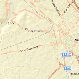 Sulmona Street Map
