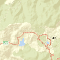 Pukë Street Map