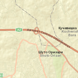 Šuto Orizare Street Map