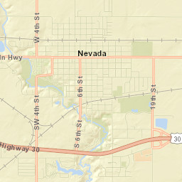 701-713 Westwood Drive, Nevada, IA Street Map