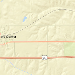State Center Street Map