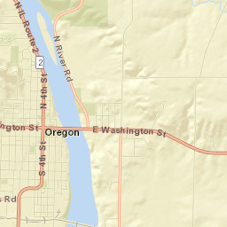 221 Washington Street, Oregon, IL 61061 Street Map