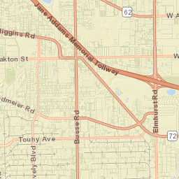 Elk Grove Village Street Map