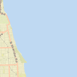 Rogers Park Street Map