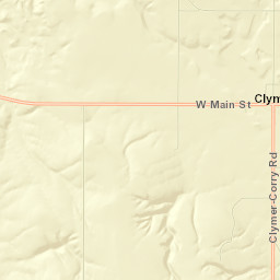 Clymer Street Map