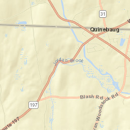 Quinebaug Street Map