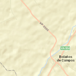 Bolaños de Campos Street Map