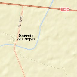 Baquerín de Campos Street Map