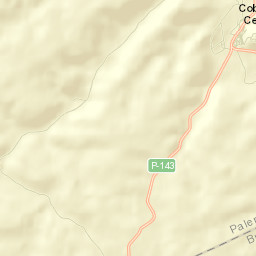 Cobos de Cerrato Street Map
