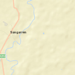 Sangarrén Street Map