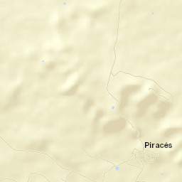Piracés Street Map