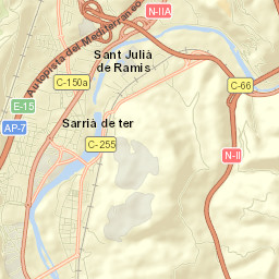 Sarrià de Ter Street Map