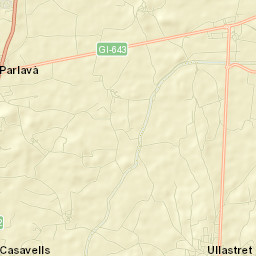 Serra de Daró Street Map