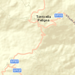 Torricella Peligna Street Map