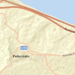 Petacciato Street Map