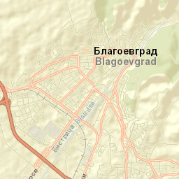 Blagoevgrad Street Map