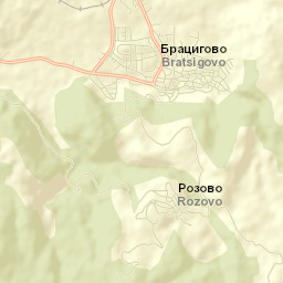 Bratsigovo Street Map