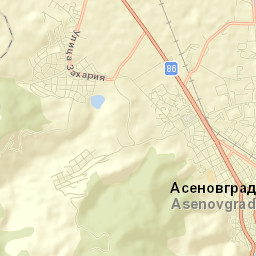Asenovgrad Street Map