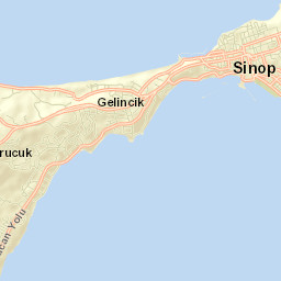 Sinop Street Map