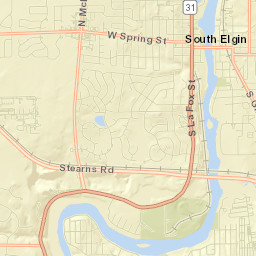 South Elgin Street Map