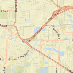 Hanover Park Street Map