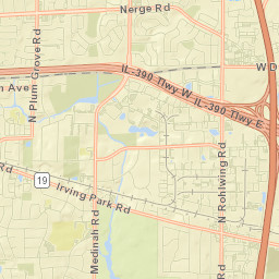 Elgin O'Hare Expy, Itasca, IL 60143 Street Map