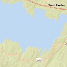 West Hurley Street Map