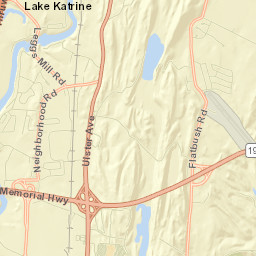 Lake Katrine Street Map