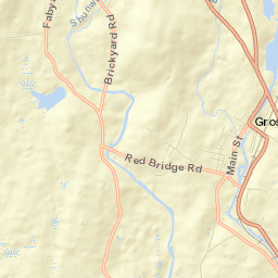 North Grosvenor Dale Street Map