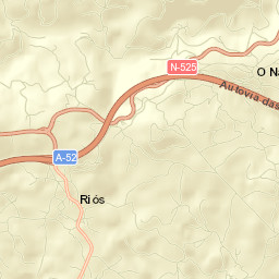 Riós Street Map