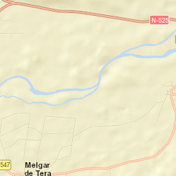 Santa Croya de Tera Street Map