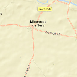 Micereces de Tera Street Map