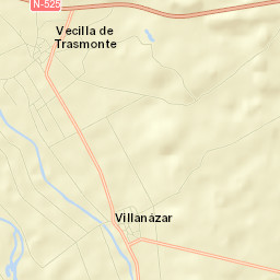 Villanázar Street Map