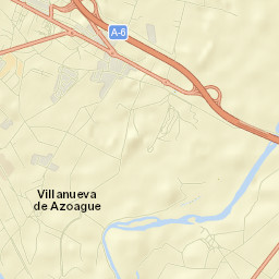 Villanueva de Azoague Street Map